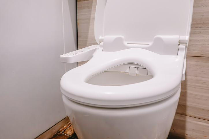 WC japonais, lavant, toilette japonais