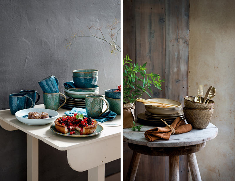 Des couleurs tendances pour une table conviviale et festive.