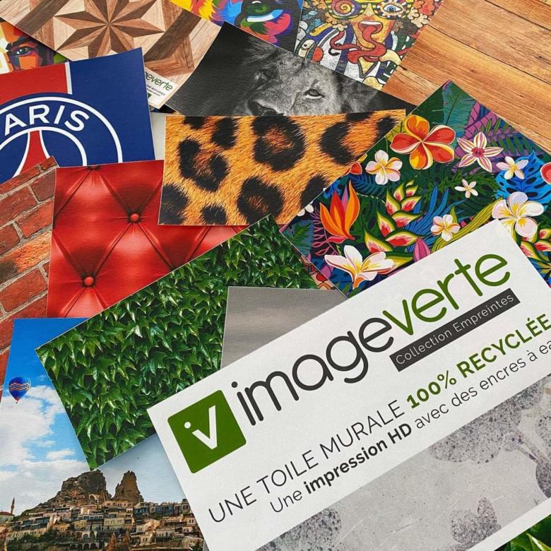 La toile Murale Recyclée