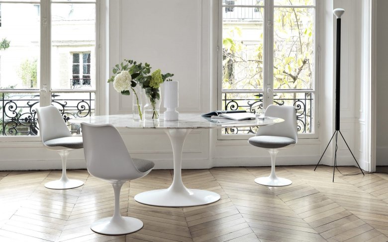 Chaises Tulip de Knoll