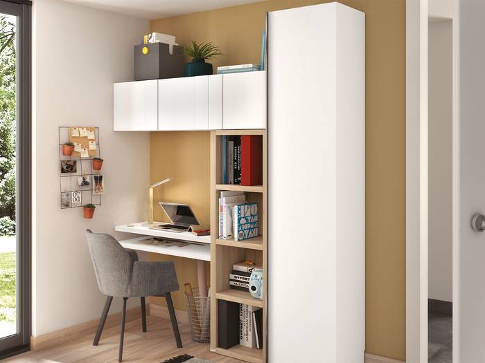 Bureau sur mesure, chambre parentale