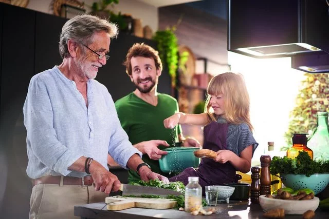 cuisine américaine sur salon