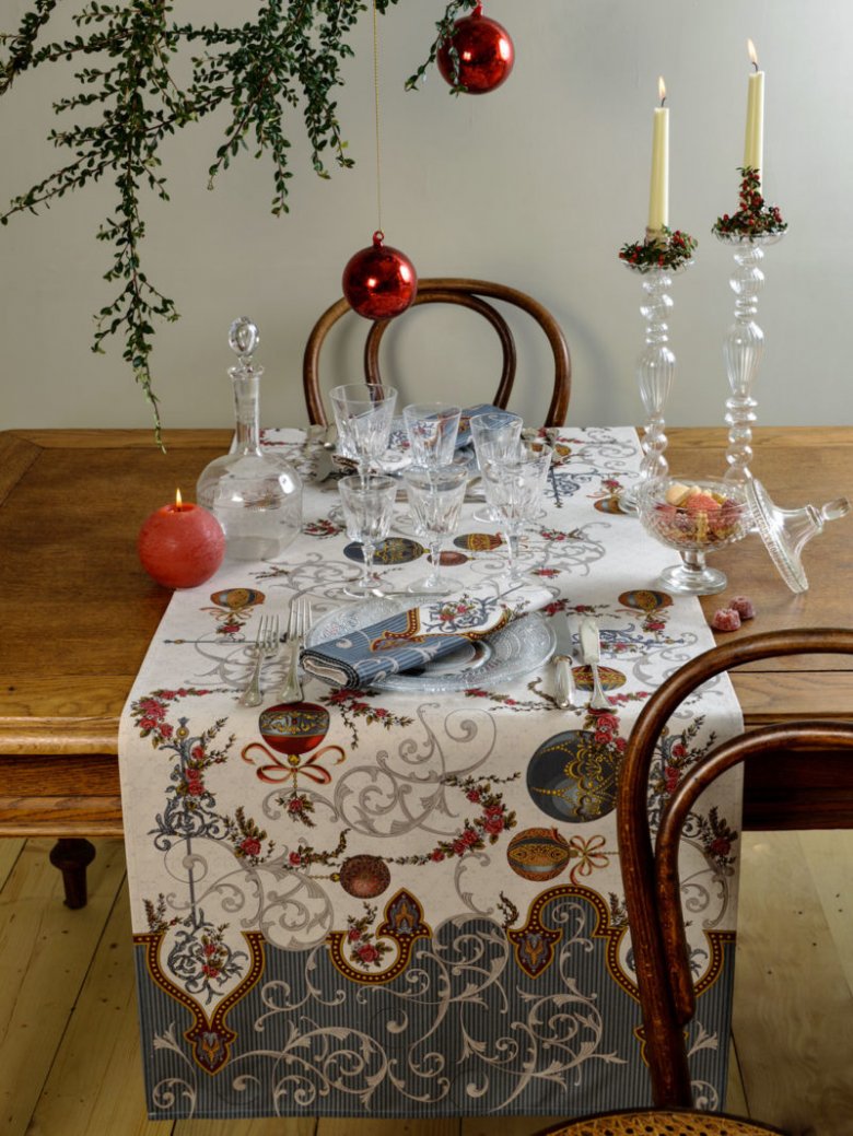 décoration de table pour Noël