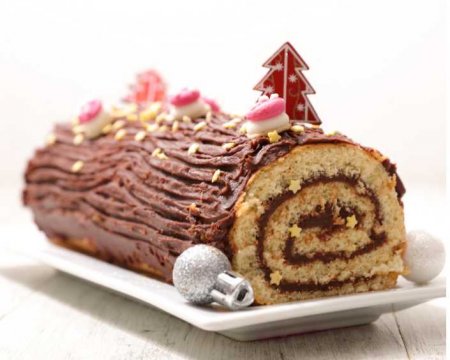 buche de noel facile a  decorer