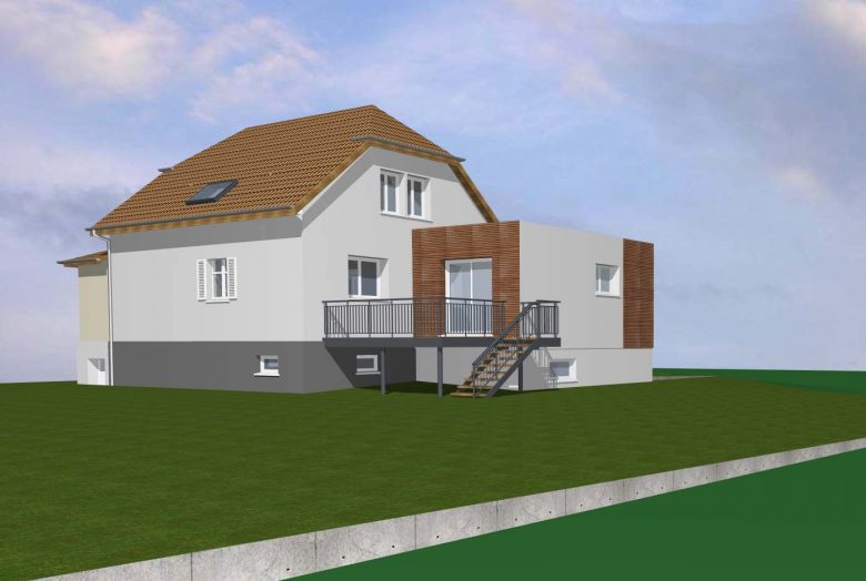 Agrandissement maison et rénovation haut rhin