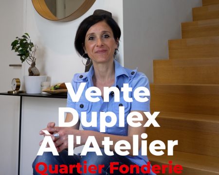 Duplex a acheter Mulhouse dans un quartier top tendance. Un appartement de standing