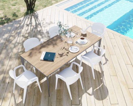 TABLE DE REPAS extérieur ultra tendance et design cette année