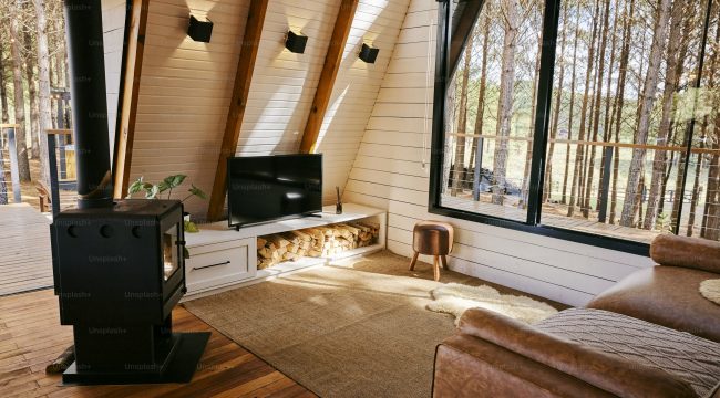 CHALET-DE-BOIS-HABITABLE