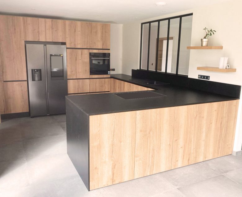 plan de travail sur mesure