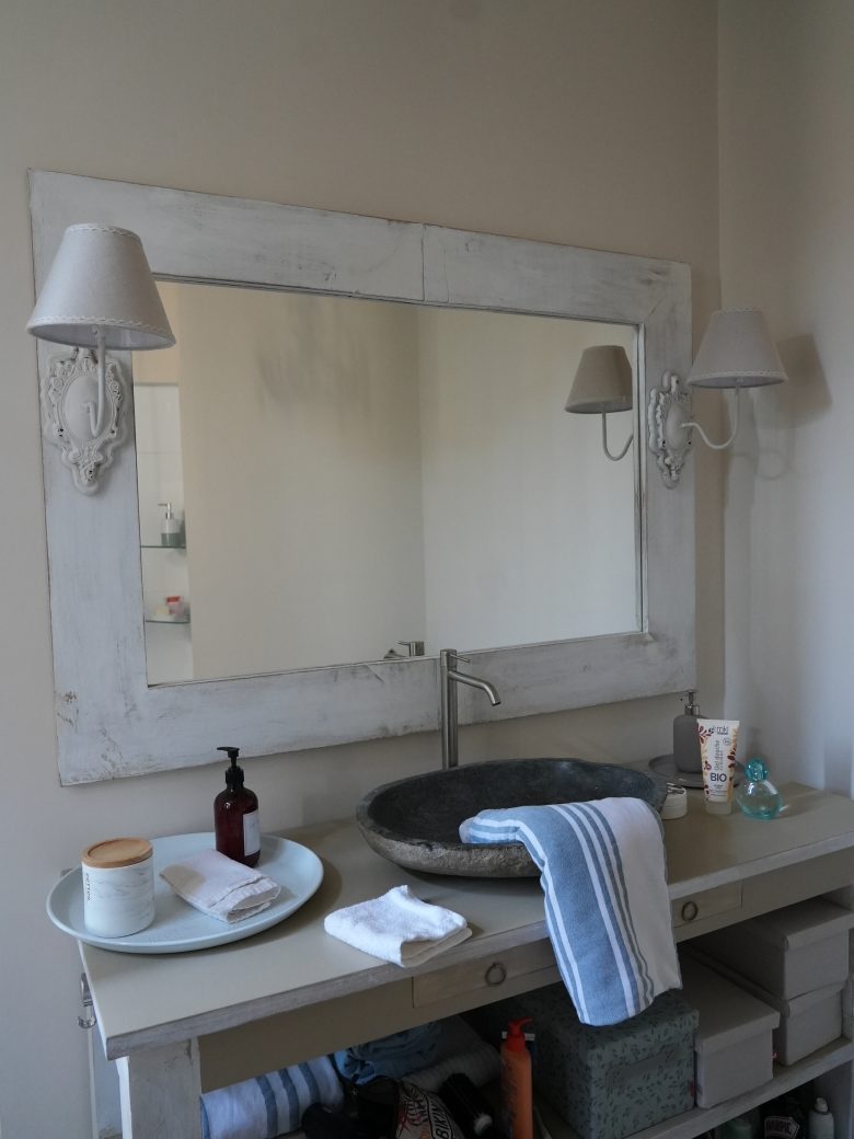 salle de bain gîte uzes