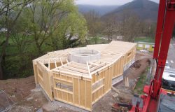 Holzrahmen bau ossature bois