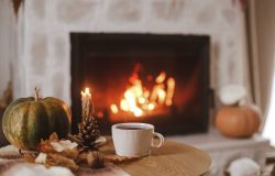 décoration d'intérieur d'automne