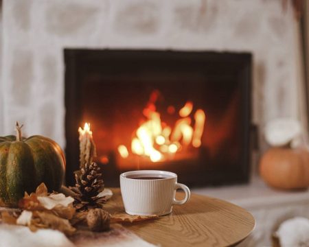 décoration d'intérieur d'automne