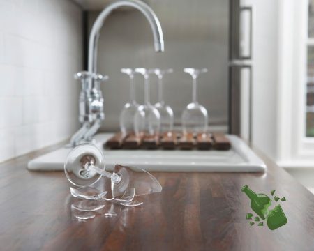 set verre casse pour les chnager