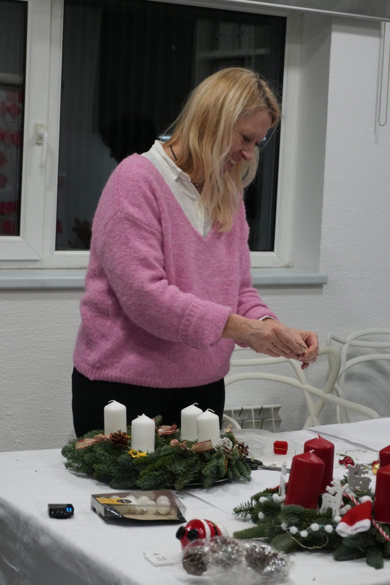 Tuto couronne de l'avent mulhouse