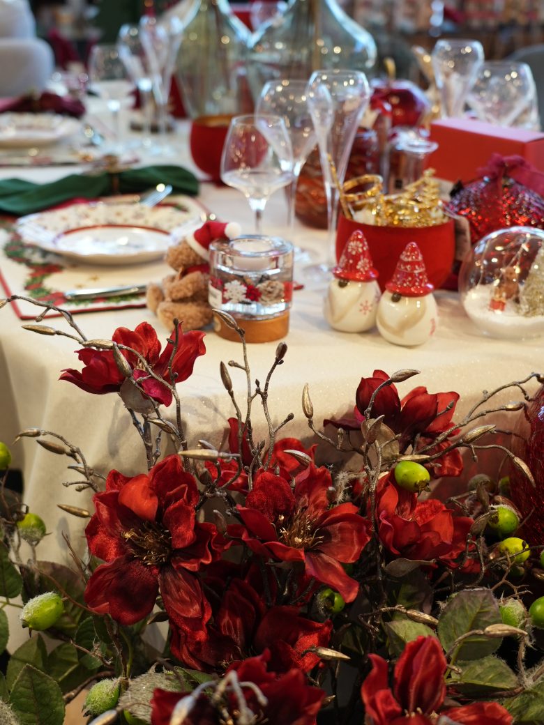 déco de table de Noel