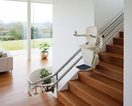 monte-escaliers, vieillssement de la population, maintien a domicile