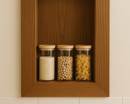 NICHE MURALE POUR CUISINE