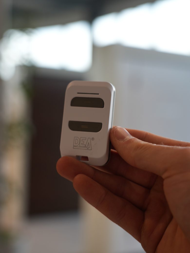 programmation télécommande porte de garage comboos MOOS