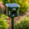 REPULSIF SOLAIRE ULTRASON DANS NOS JARDINS POUR FAIRE FUIR LES NUISIBLES